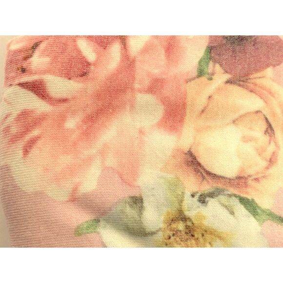 Toby Girl Baby Swaddle Wrap Set Bow Headband 42" x 42" Wrap Pink Rose Floral NEW - Picture 6 of 6